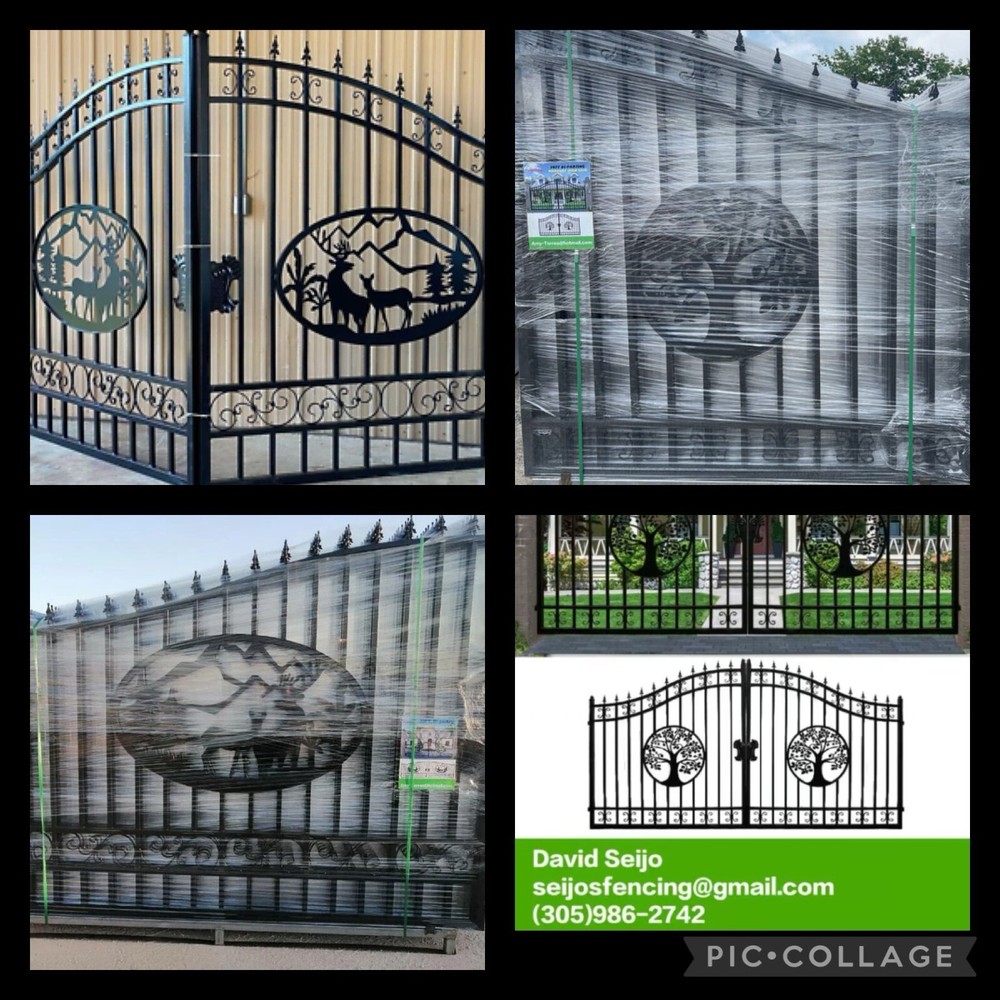 Bi-Dual Beautiful Entrance Gates for Sale! Different sizes and designs available