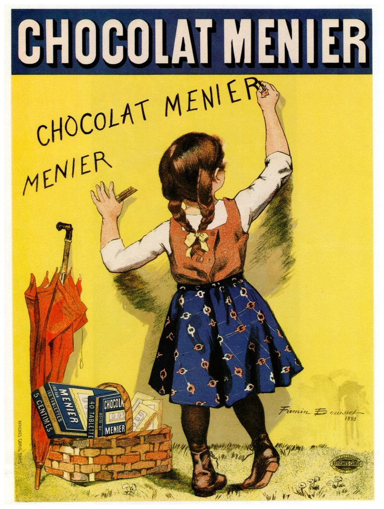 French Decor Poster.Meniere. Fine Home Graphic Art interior Design. 1526