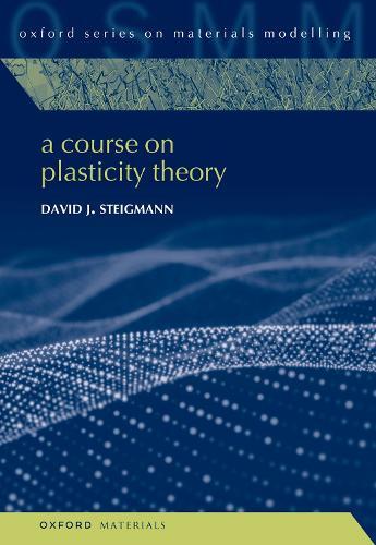 David J. Steigmann A Course on Plasticity Theory (Hardback)