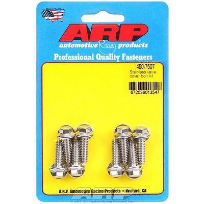 Arp 400-7507, Set of 8 Polished Stainless Steel S/S Valve Cover Bolt Kit 1/4In-