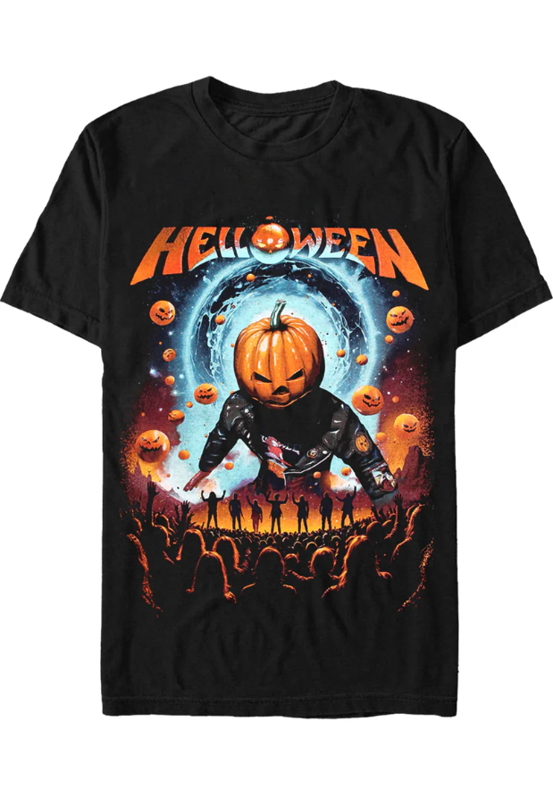 Helloween 40 Anniversary World Tour T-Shirt All Size
