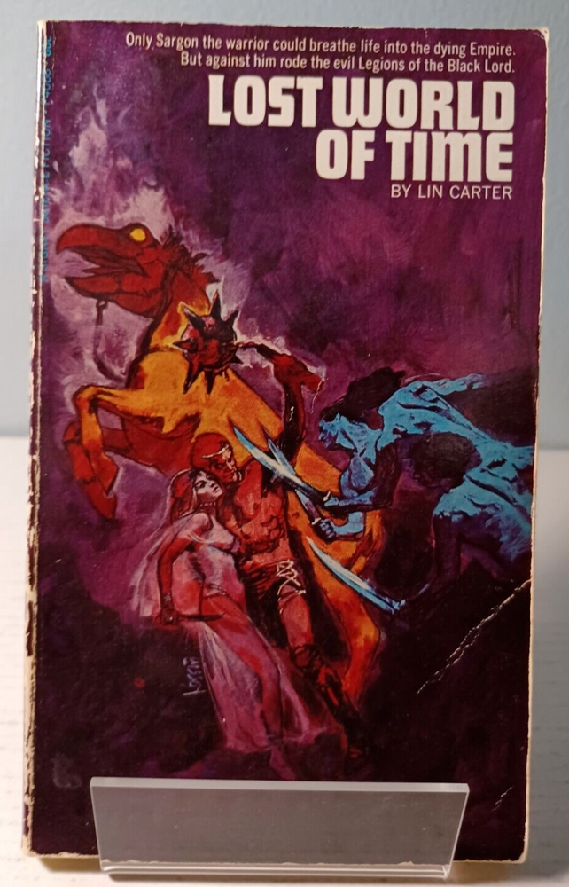Lost World Of Time Lin Carter VTG 1st 1969 Signet Paperback