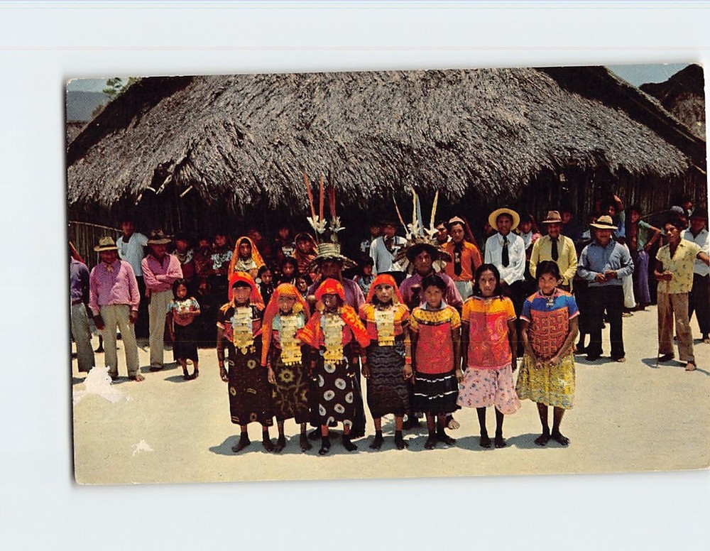Postcard Festivities on the Day of the Indians Island of San Blas Panama