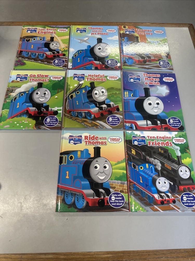 Thomas the Tank Engine Train & Friends 8 Hardcover Me Reader Books