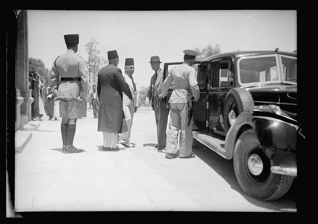Sir Harold MacMichael,His Excellency,Beersheba,Israel,Middle East,June 1938 1