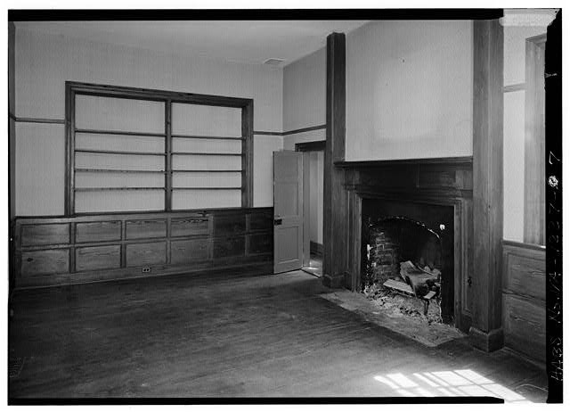 Green Springs Main House South Room First Floor 1900s Fireplace Interior