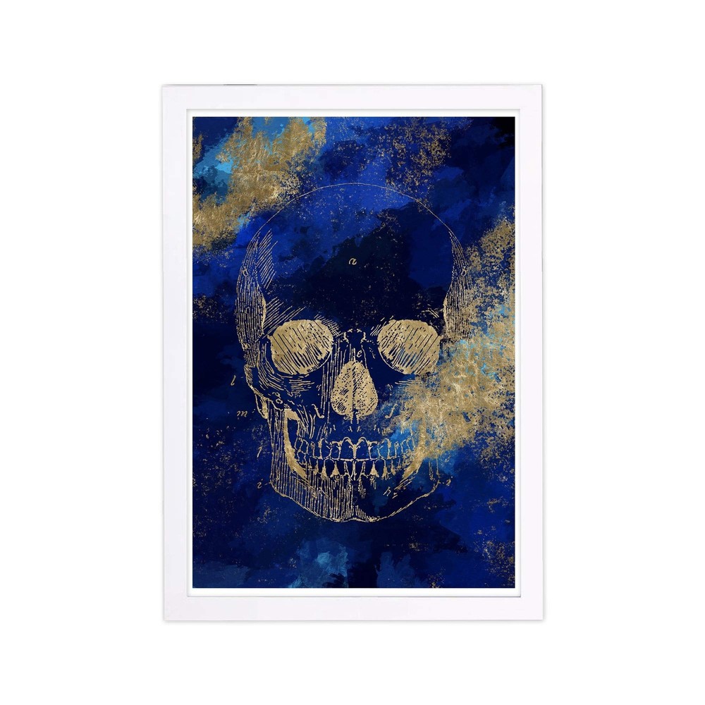 Symbols and Objects Framed Wall Art Prints Skull' Home Décor, 13