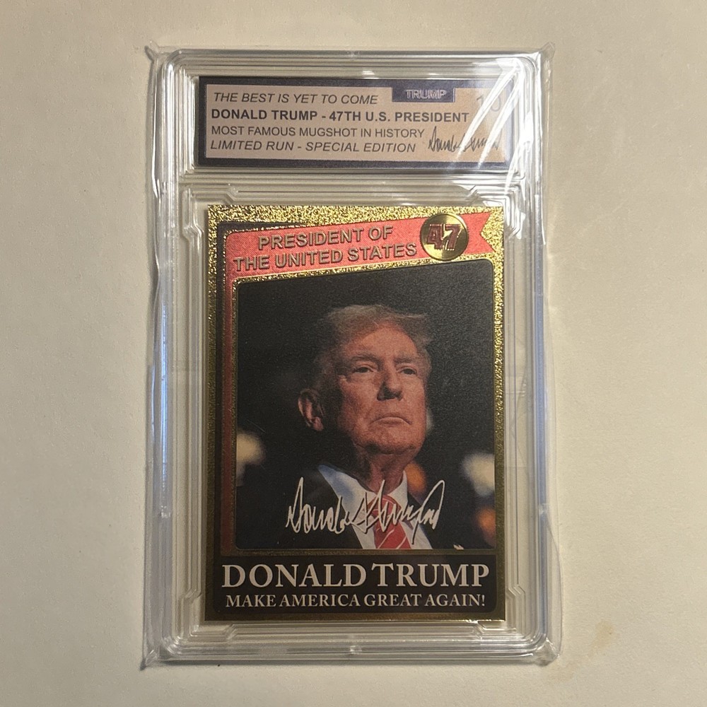 Donald Trump Trading Card