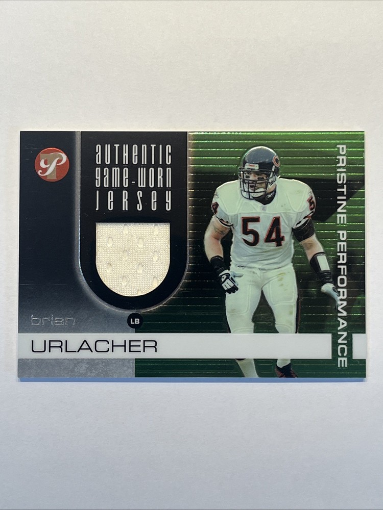 2003 Topps Pristine Brian Urlacher Performance Game Worn Jersey #PP-BU Bears
