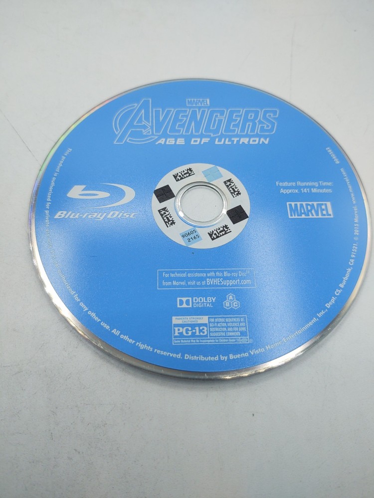 Marvel's Avengers: Age of Ultron (Blu-ray, 2015)