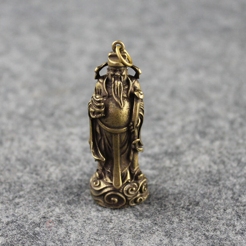 Copper Money God Statues Home Decoration Chinese God of Wealth Feng Shui Statues