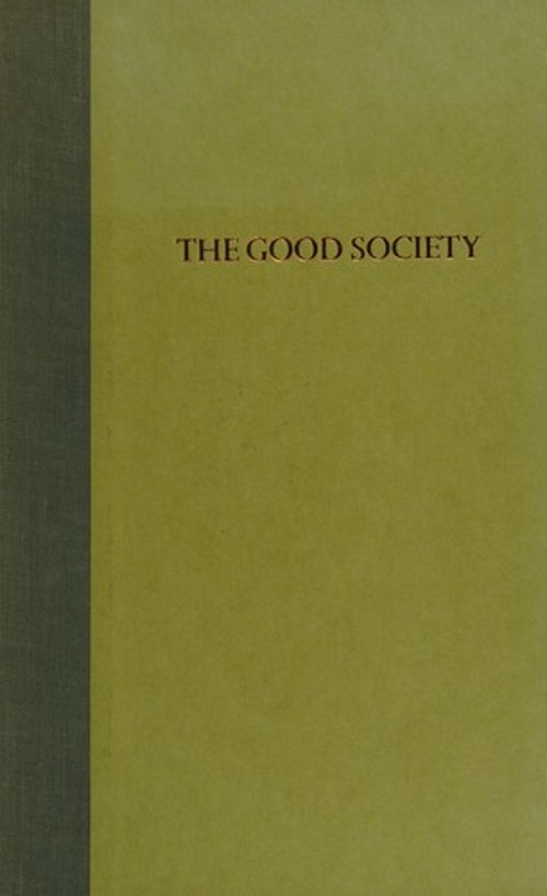 The Good Society HardcoverFree US Delivery | ISBN:0679400982