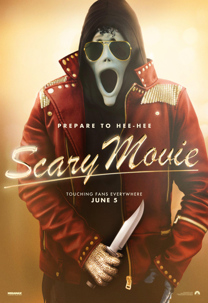 Scary Movie 6 Movie Poster Michael Jackson Hee-Hee Scary Movie 6 Wall Art Funny