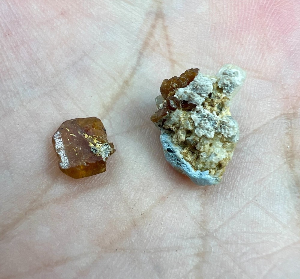 5 CT MonaziteCe Lot From Zagi Pakistan ZL2