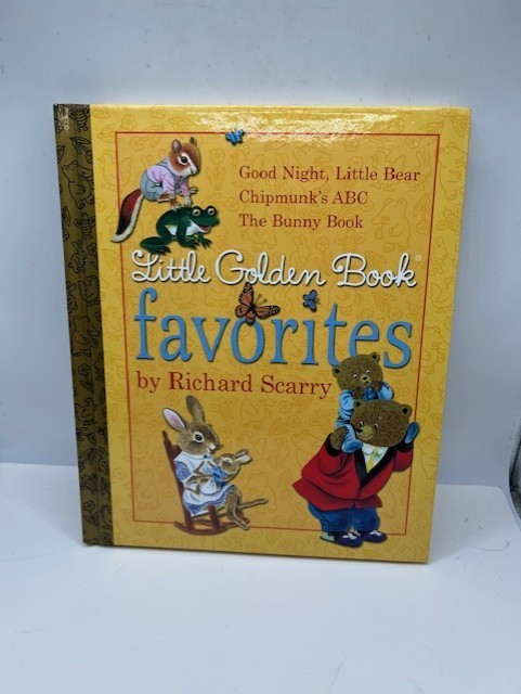 Little Golden Book Favorites by Richard Scarry 1st Edition 2008 LIKE NEW