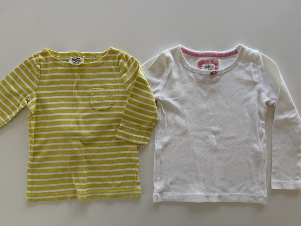 Set of MINI BODEN Girl’s Tops, Size 4-5 Y, Lot Of Two, Spring Casual!
