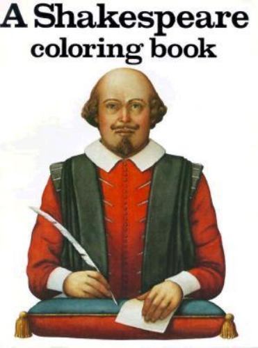 A Shakespeare Coloring Book, Bellerophon Books,Harry Knill/ Shakespeare, Good Bo