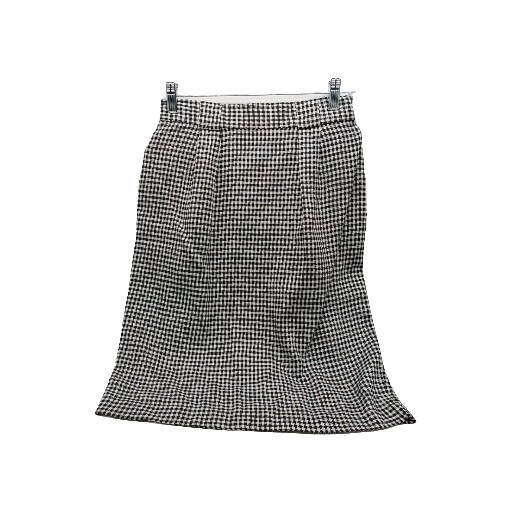 Worthington Womens Black White Houndstooth Pencil Skirt Size 8