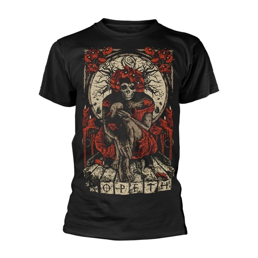 Vtg Opeth Band Gift For Fans Heavy Cotton Black Full Size Unisex Shirt