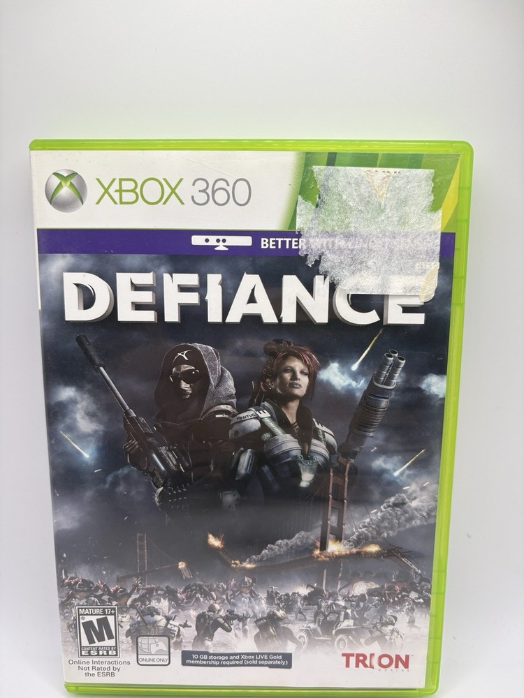 Defiance (Microsoft Xbox 360, 2013) Complete & Tested