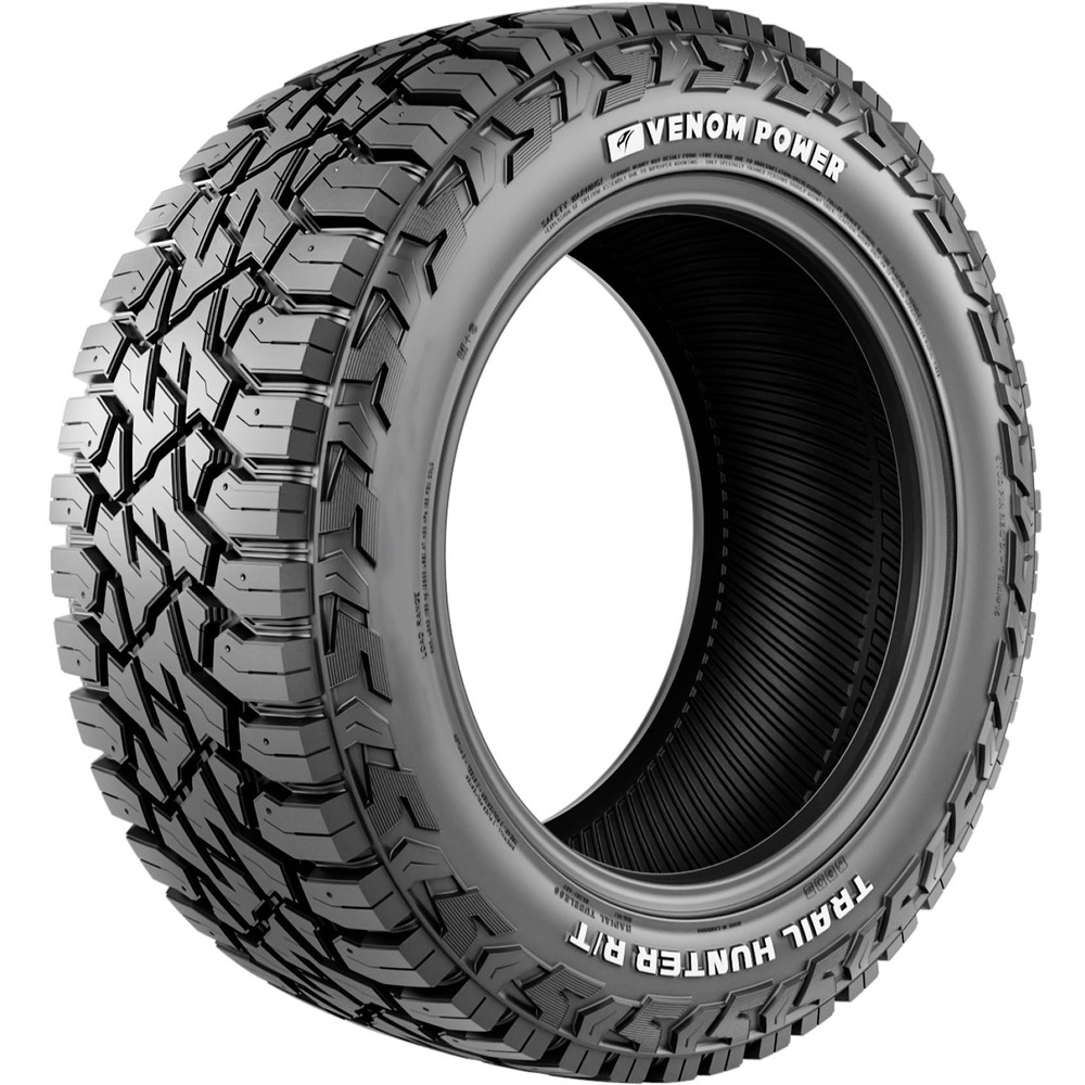 4 Tires Venom Power Trail Hunter R/T LT 33X12.50R17 E 10 Ply RWL Rugged Terrain