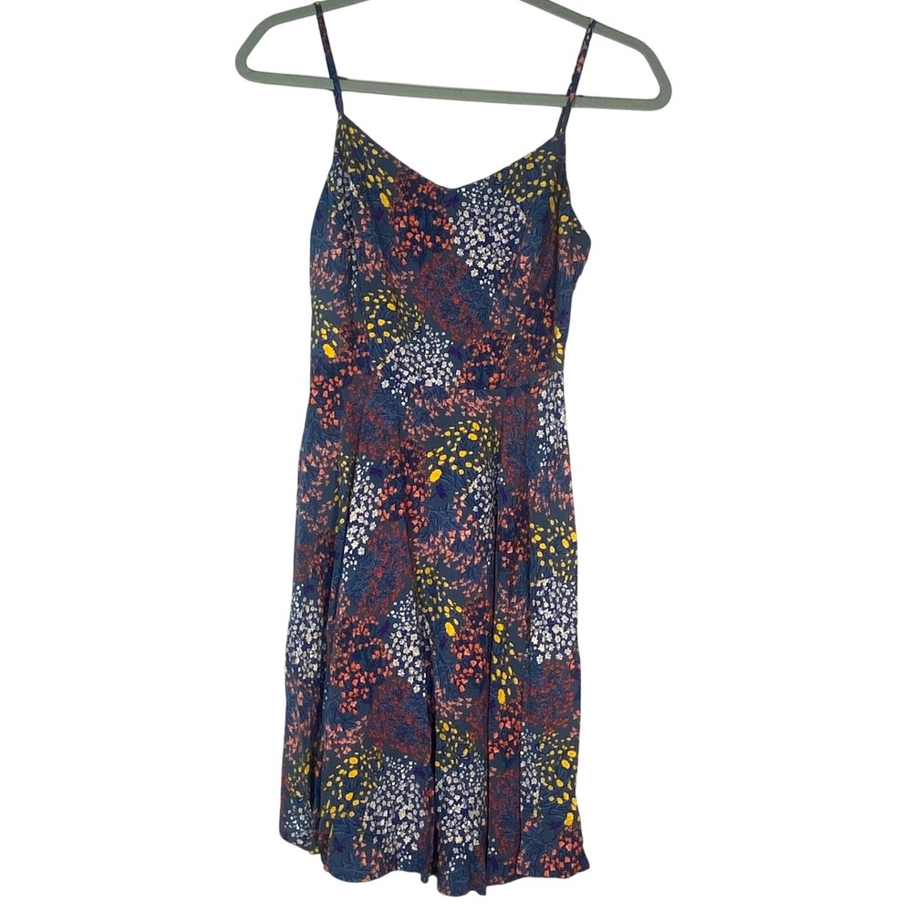 Old Navy Floral Print Cami Dress Sleeveless Sundress Summer Casual Sz Medium