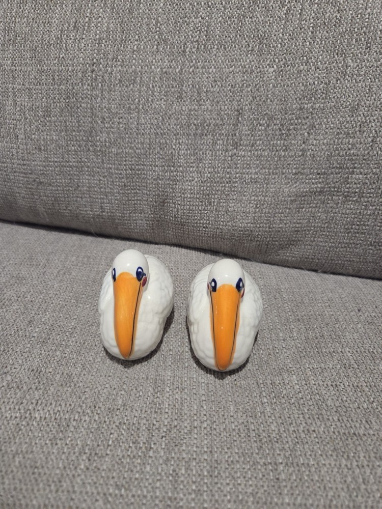 Vintage Pelican Salt and Pepper Shakers, Made In China