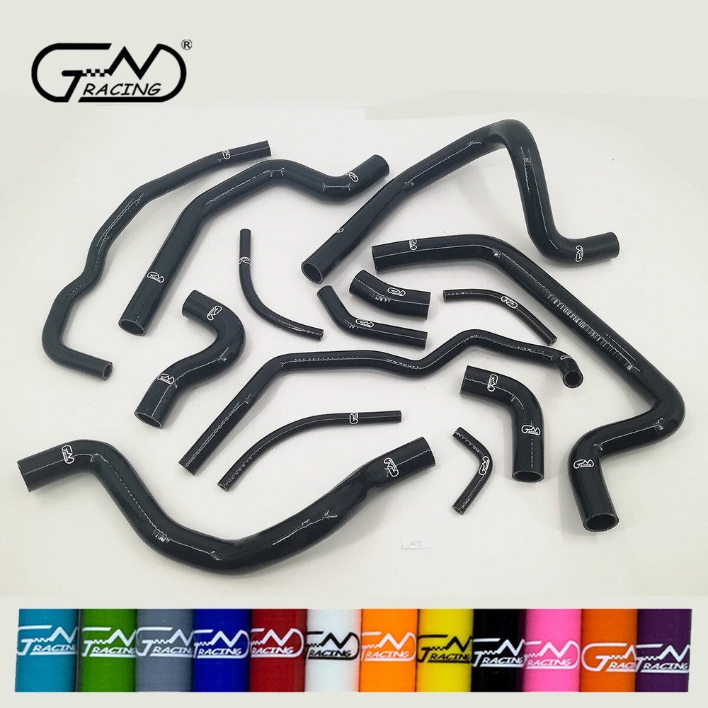 Silicone Radiator Heater Hoses Fit 1984-1989 Toyota MR2 MK1 AW11 1.6L 4AGE 14pcs
