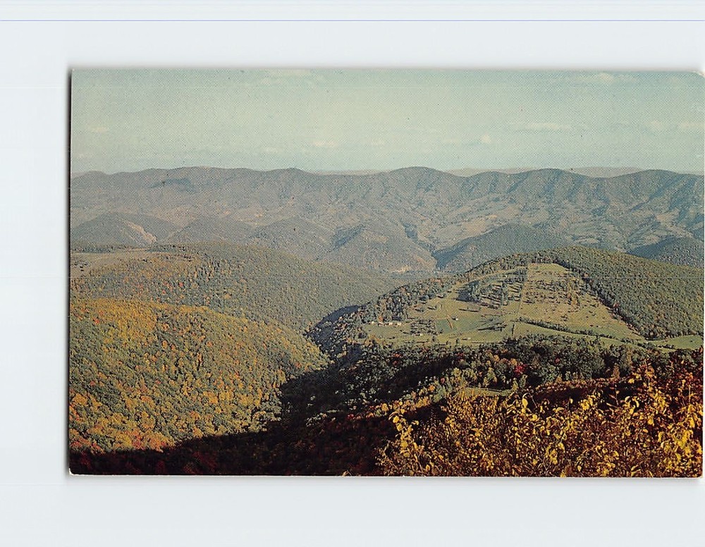 Postcard Looking East from Summit of Spruce Knob Circleville West Virginia USA