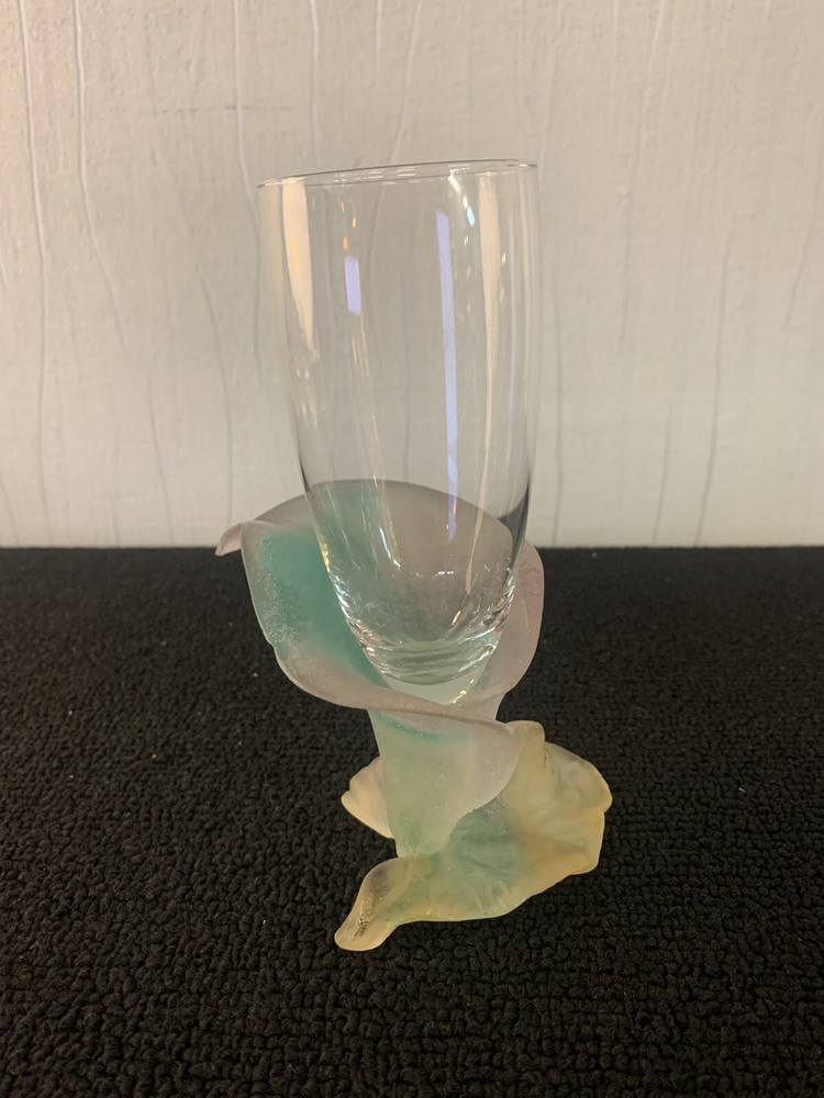 Nature Model Crystal Vase Daum France