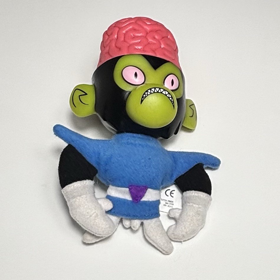 Mojo Jojo Mini Friend Figure Toy The Powerpuff Girls 1999 6-7 inch No Hat/Cape