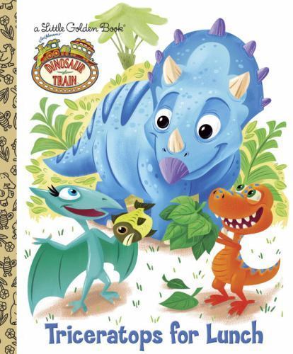 Dinosaur Train: Triceratops for Lunch; Little G- hardcover, 9780375861512, Books