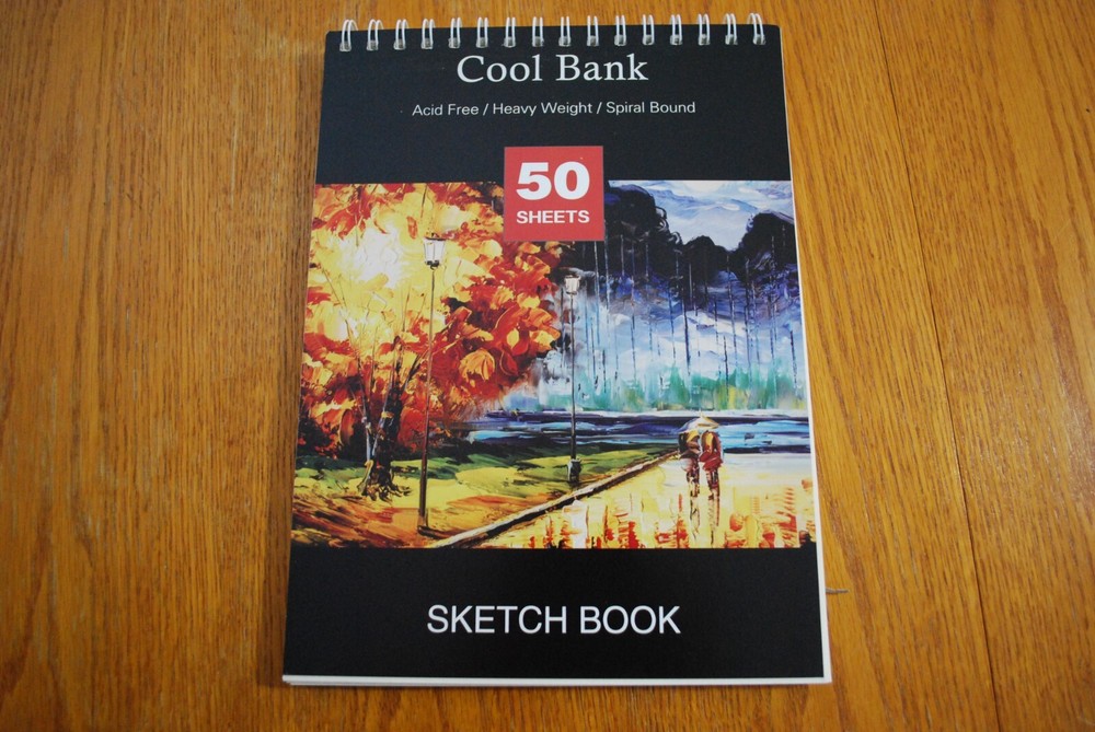 Cool Bank Acid Free Heavy Weight Spiral Bound 50 sheets Sealed-image