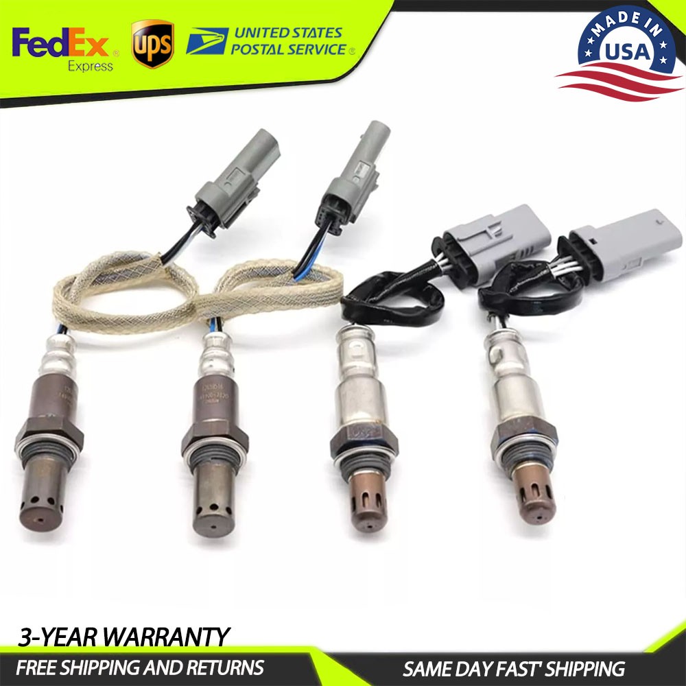 New 4PCS Oxygen O2 Sensor For 2014-2018 Chevrolet Silverado 1500 4.3L 5.3L 6.2L