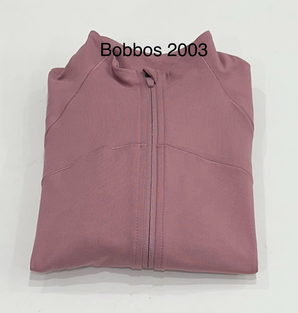 Jockey Women's Moisture Wicking Zipper Pockets Yoga Jacket, Pink, Size S