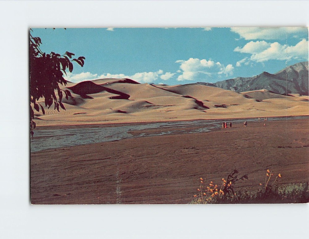 Postcard Great Sand Dunes National Monument Colorado USA