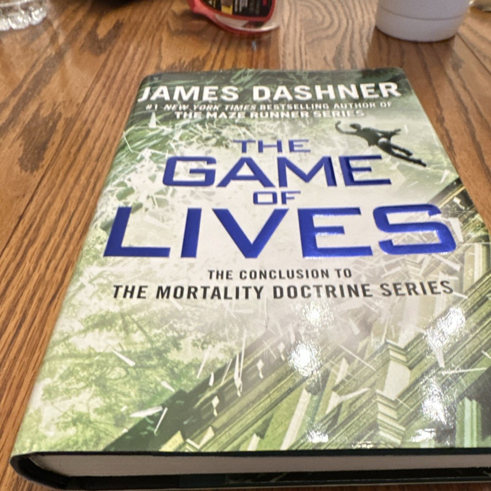 Vintage Books The Game of Lives James Dashner Hardcover Delacorte Mortality Doc…