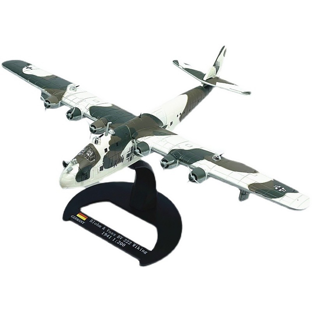 1: 200 German BV-222 Seaplane Maritime Patrol Aircraft Military Model Display c