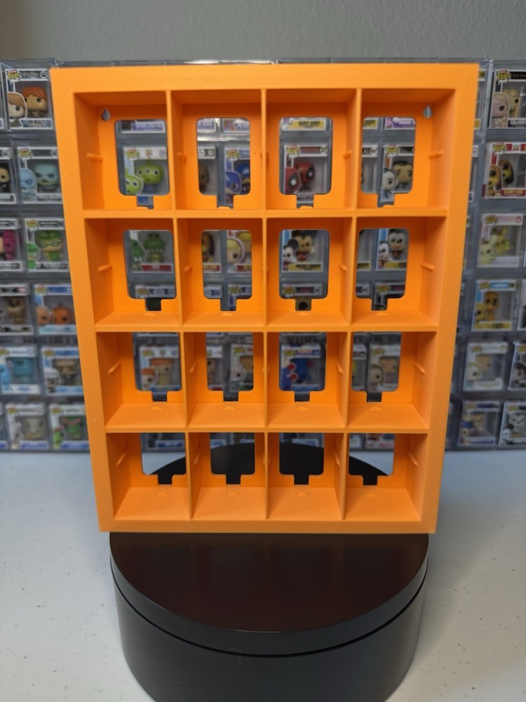 Funko Bitty Pop! Full Set Custom Display Case - Orange