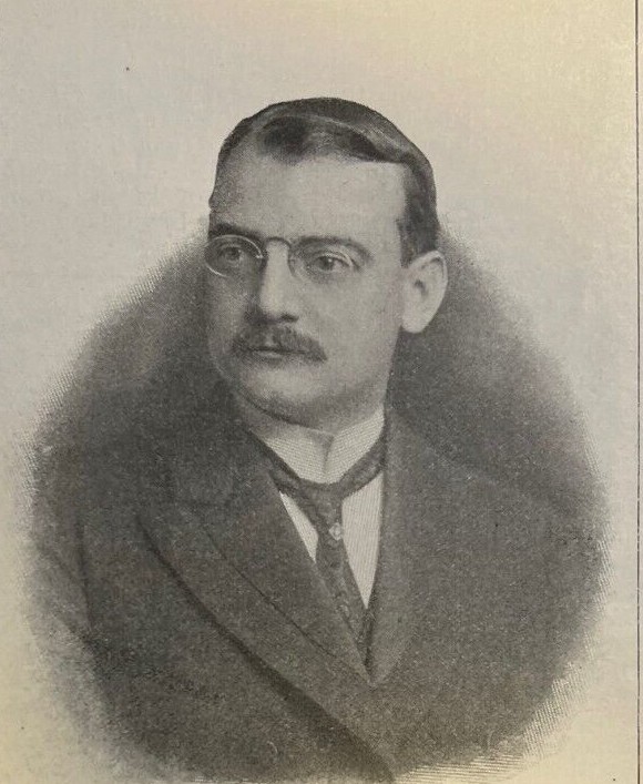 1903 Vintage Illustration William Loeb, Jr. Assistant Presidential Secretary