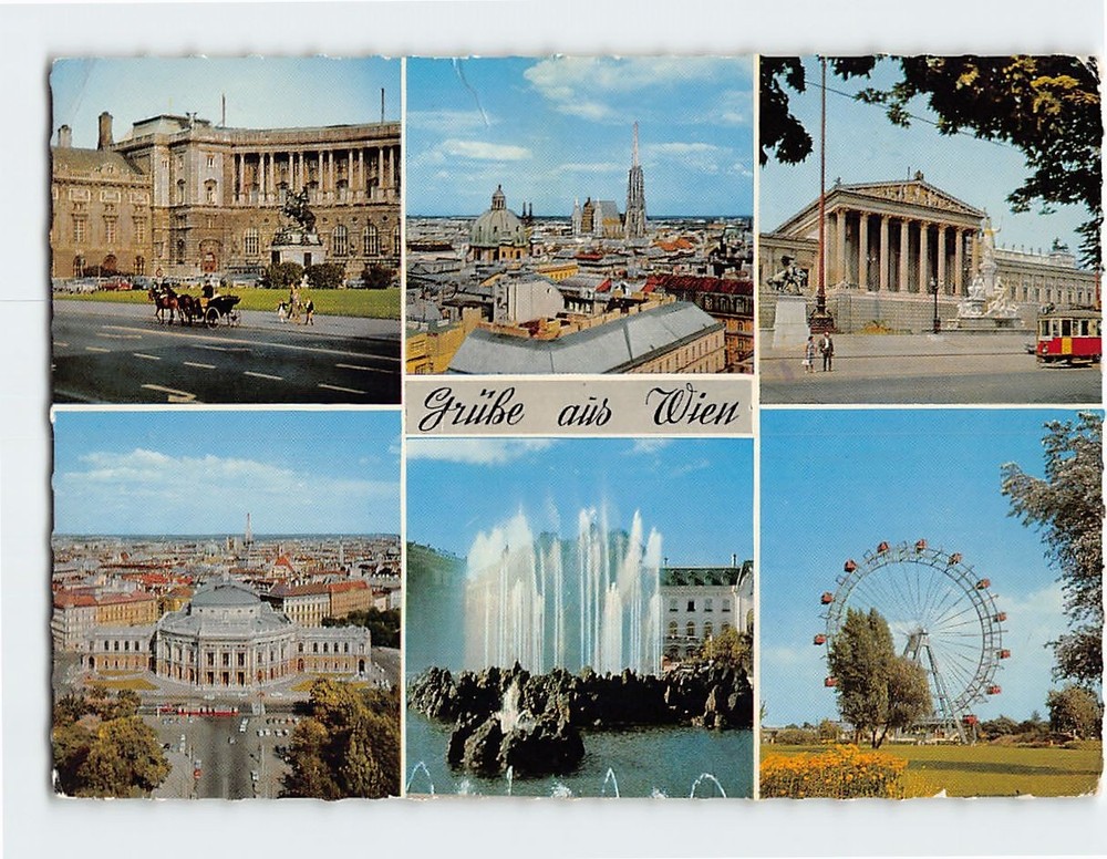 Postcard Grüße aus Vienna Austria