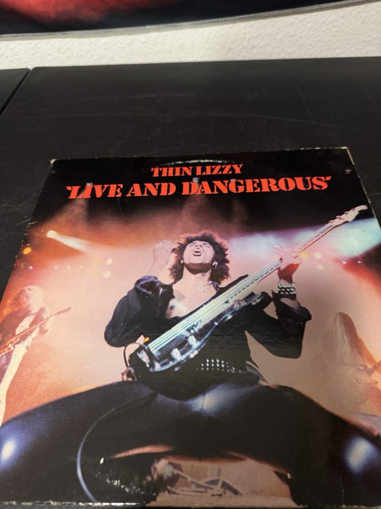 Thin Lizzylive And Dangerous 1978 Warner Bros. Records 2 Lps 2Bs 3213