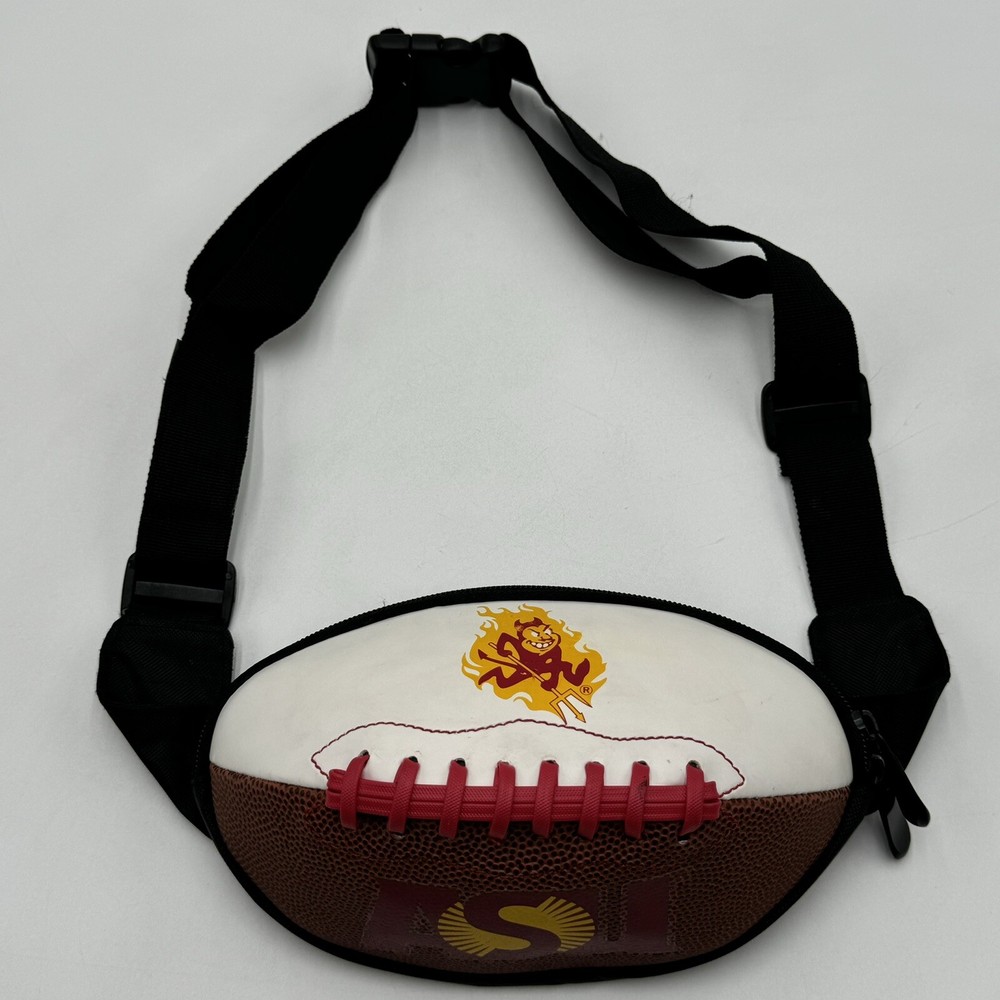 ASU Sun Devils NCAA Football Fanny Pack Crossbody Purse for Game Day