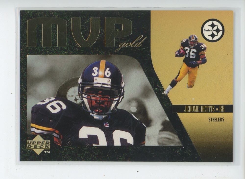 Jerome Bettis 1997 Ud Upper Deck Mp20 Mvp Gold /100 Parallel Sp Steelers