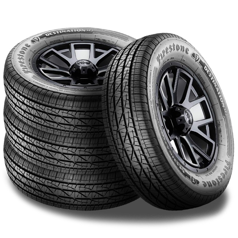 4 Firestone Destination LE3 255/50R20 109H All Season Tires 70K Mileage Warranty