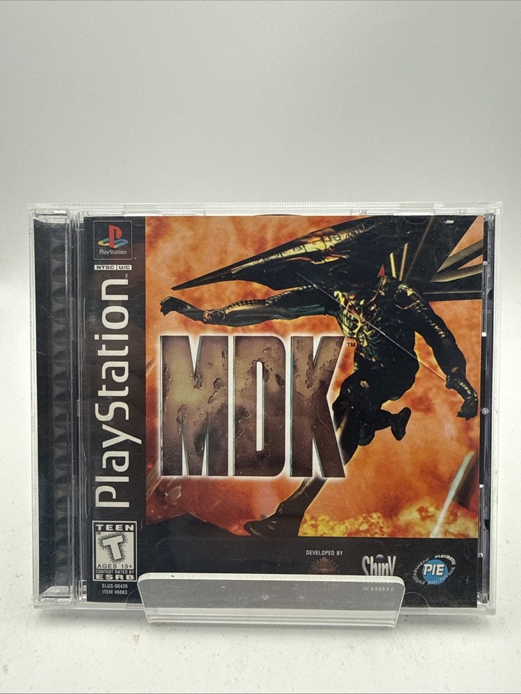 MDK (Sony PlayStation 1 PS1) CIB Complete w/ Reg Card Tested