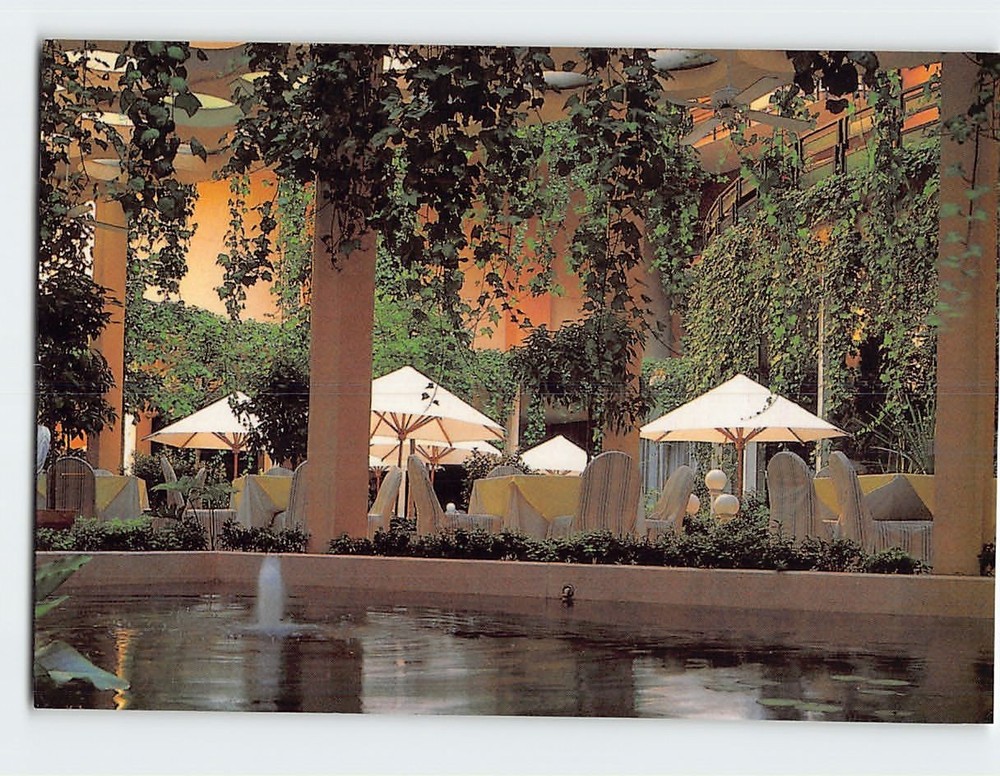 Postcard Paseo de la Castellana Madrid Spain