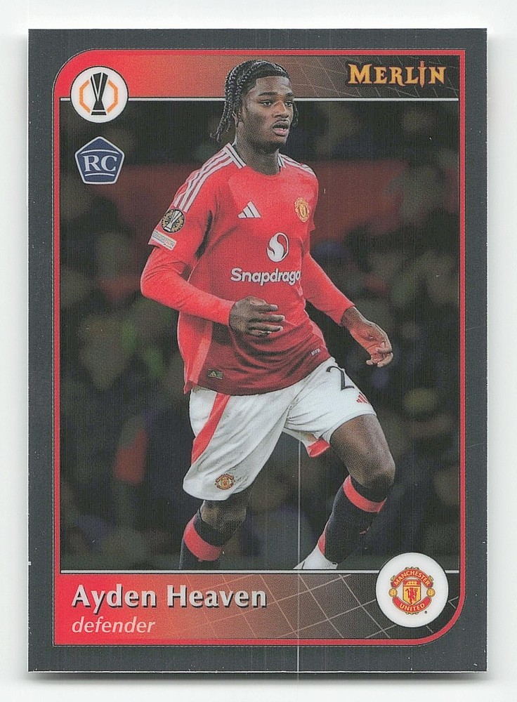 2024-25 Merlin UEFA Club Competitions #185 Ayden Heaven