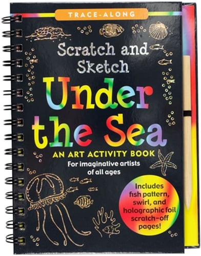 Scratch & Sketch(tm) Under the Sea (Trace Along) by Inc Peter Pauper Press: Used