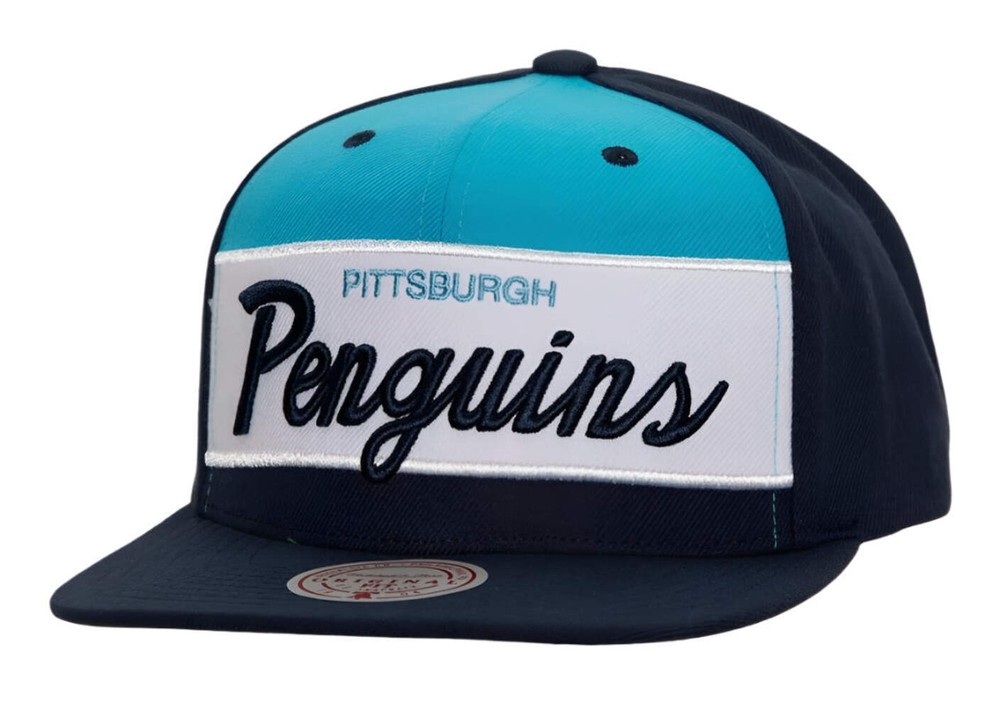 Mitchell & Ness Navy Pittsburgh Penguins Retro Sport Vintage Snapback